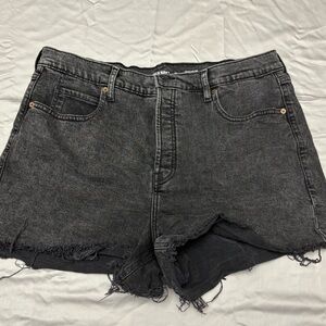 Old Navy Charcoal Jean Shorts